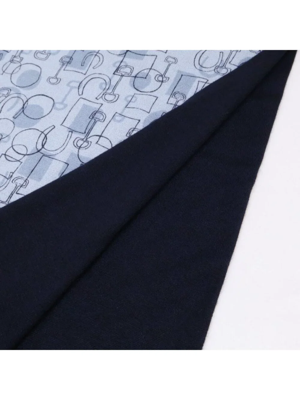 Hermes All Over Pattern Cashmere Silk Scarf
